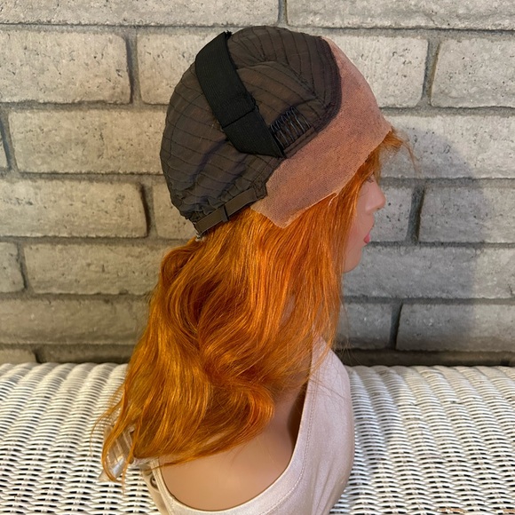 100% Human Hair Wig Ginger - Picture 3 of 10